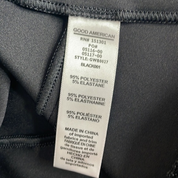 Good American Glam Exec Pants size 1 XS - Picture 4 of 11